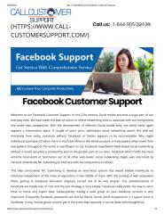 Call +1-844-905-2210 Facebook Customer Support.pdf