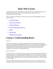 Basic Web Lessons.docx